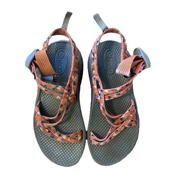 Chaco Other - Chaco Sandals Youth Big Kid's Orange And Grey Youth Size 2.5